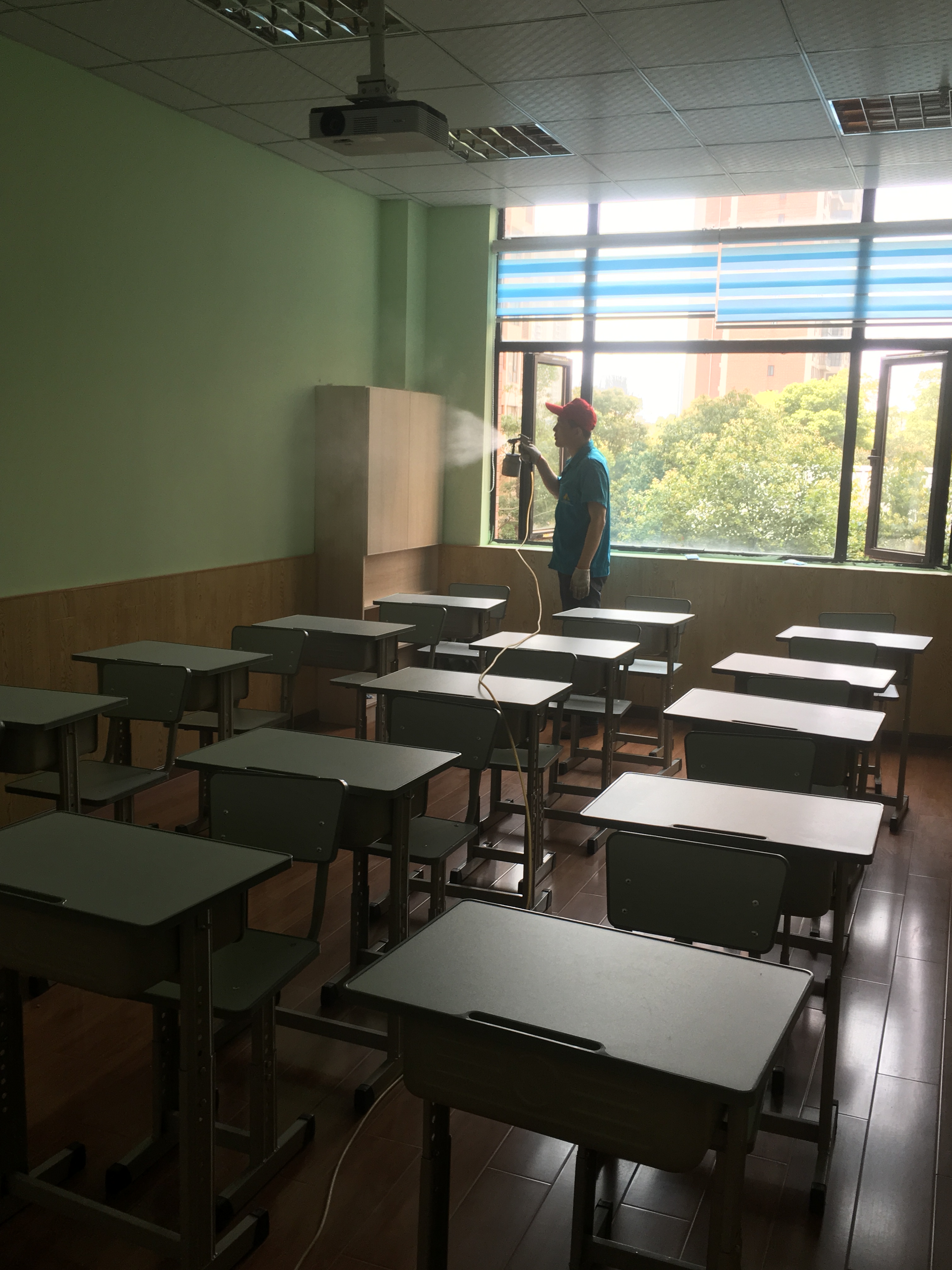 武汉绿健君安除甲醛案例